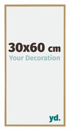 Evry Plastic Photo Frame 30x60cm Beech Light Front Size | Yourdecoration.com