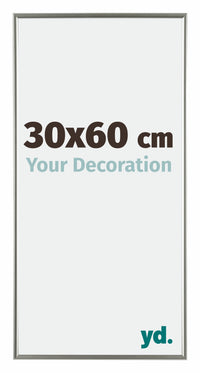Evry Plastic Photo Frame 30x60cm Champagne Front Size | Yourdecoration.com
