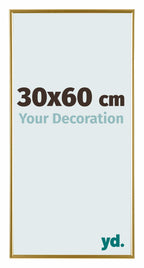 Evry Plastic Photo Frame 30x60cm Gold Front Size | Yourdecoration.nl