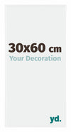 Evry Plastic Photo Frame 30x60cm White High Gloss Front Size | Yourdecoration.com