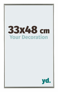 Evry Plastic Photo Frame 33x48cm Champagne Front Size | Yourdecoration.com