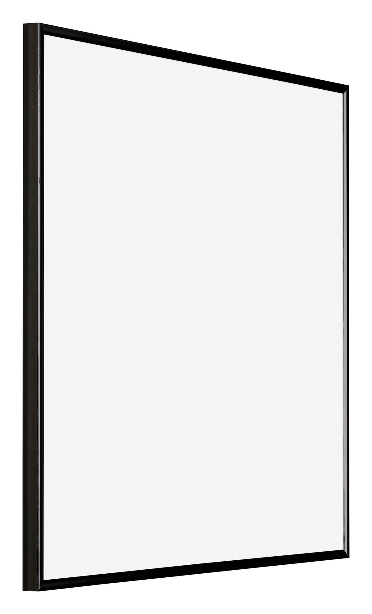 Evry Plastic Photo Frame 35x35cm Black High Gloss Front Oblique | Yourdecoration.com