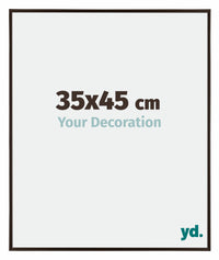 Evry Plastic Photo Frame 35x45cm Anthracite Front Size | Yourdecoration.com