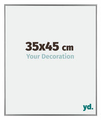 Evry Plastic Photo Frame 35x45cm Silver Front Size | Yourdecoration.com