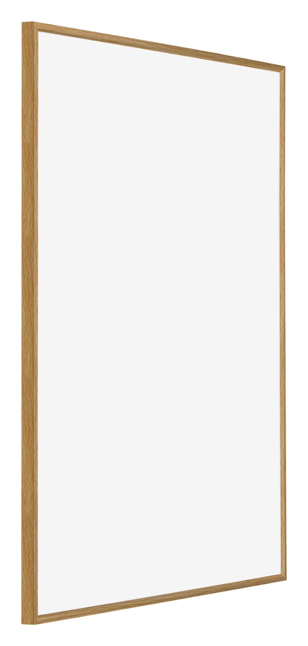 Evry Plastic Photo Frame 36x48cm Beech Light Front Oblique | Yourdecoration.com