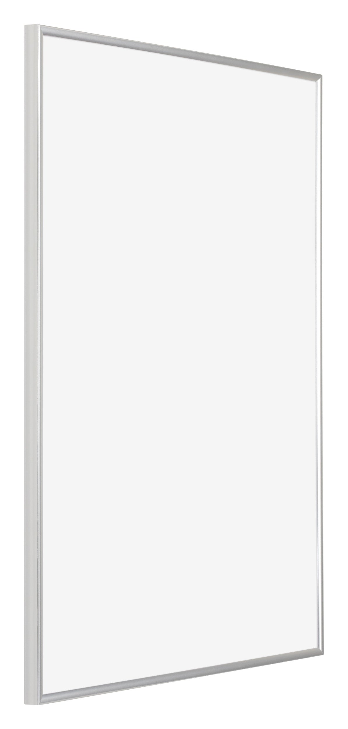 Evry Plastic Photo Frame 36x48cm Silver Front Oblique | Yourdecoration.com