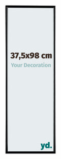 Evry Plastic Photo Frame 37 5x98cm Black High Gloss Front Size | Yourdecoration.com