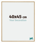 Evry Plastic Photo Frame 40x45cm Beech Light Front Size | Yourdecoration.com