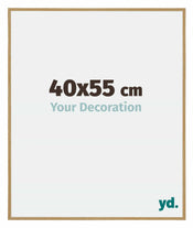 Evry Plastic Photo Frame 40x55cm Beech Light Front Size | Yourdecoration.com