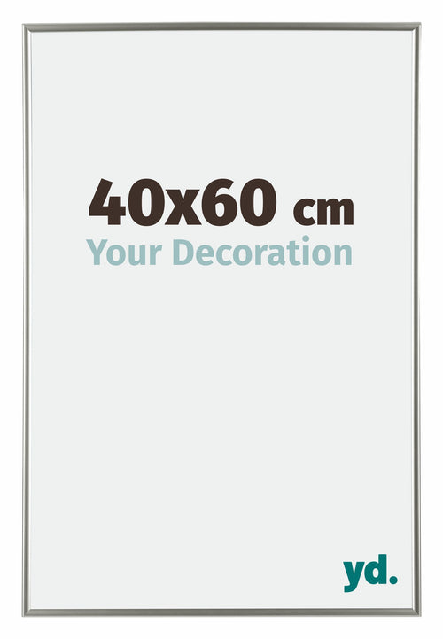 Evry Plastic Photo Frame 40x60cm Champagne Front Size | Yourdecoration.com