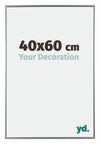 Evry Plastic Photo Frame 40x60cm Silver Front Size | Yourdecoration.com