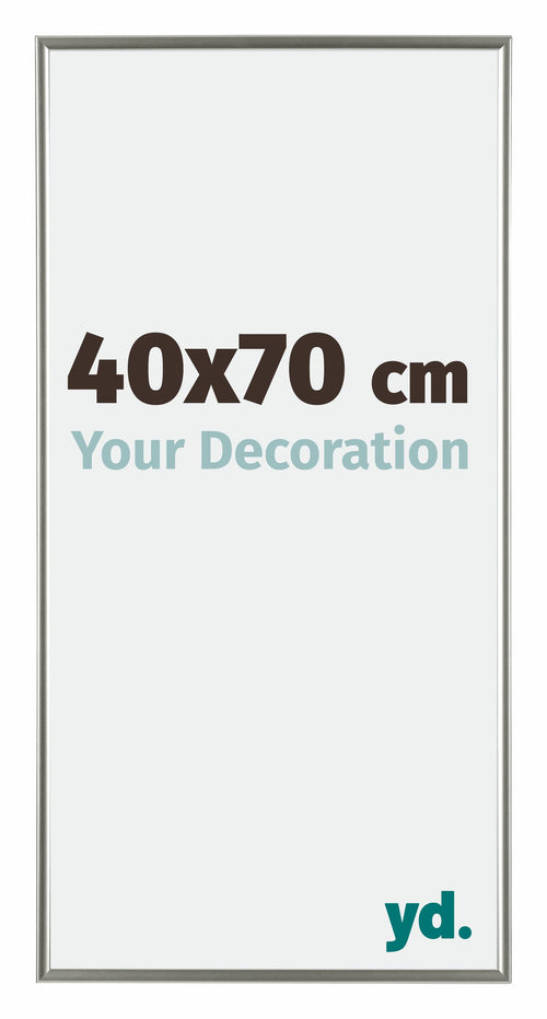 Evry Plastic Photo Frame 40x70cm Champagne Front Size | Yourdecoration.com