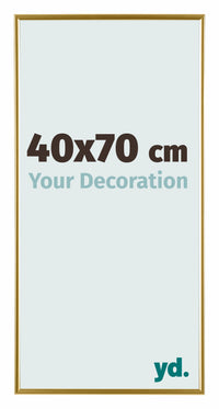 Evry Plastic Photo Frame 40x70cm Gold Front Size | Yourdecoration.nl