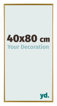 Evry Plastic Photo Frame 40x80cm Gold Front Size | Yourdecoration.nl