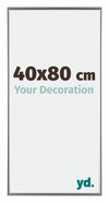 Evry Plastic Photo Frame 40x80cm Silver Front Size | Yourdecoration.com