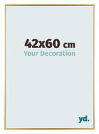 Evry Plastic Photo Frame 42x60cm Gold Front Size | Yourdecoration.nl
