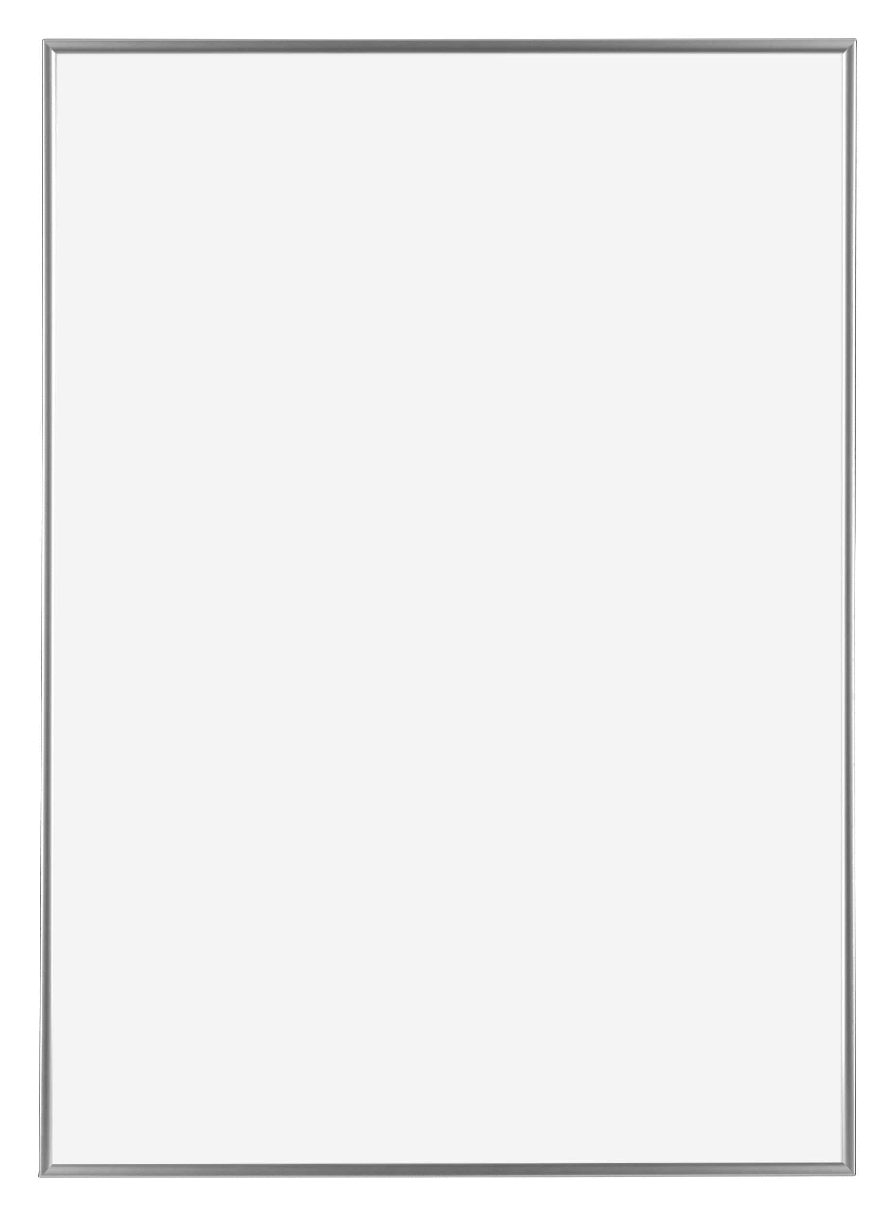 Evry Plastic Photo Frame 42x60cm Silver Front | Yourdecoration.com