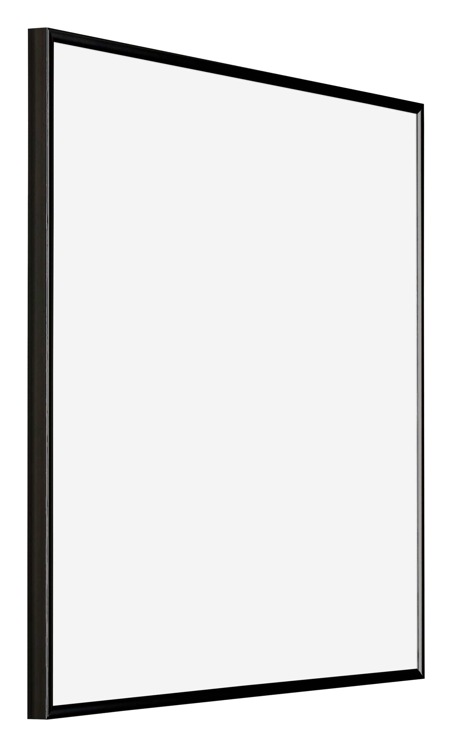 Evry Plastic Photo Frame 45x45cm Black High Gloss Front Oblique | Yourdecoration.com