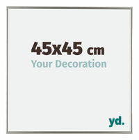 Evry Plastic Photo Frame 45x45cm Champagne Front Size | Yourdecoration.com