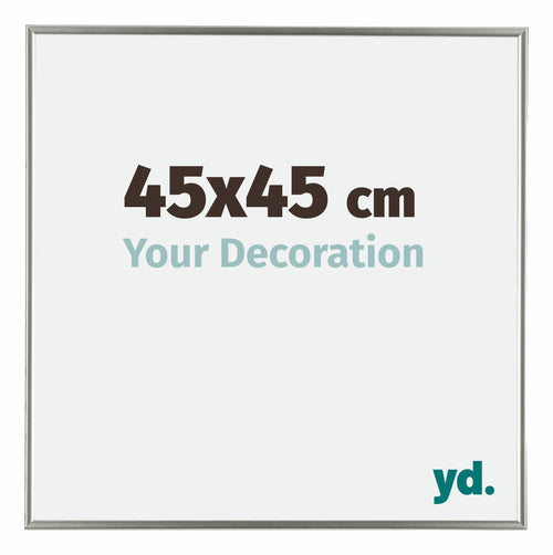 Evry Plastic Photo Frame 45x45cm Champagne Front Size | Yourdecoration.com