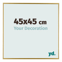 Evry Plastic Photo Frame 45x45cm Gold Front Size | Yourdecoration.nl