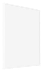 Evry Plastic Photo Frame 45x45cm White High Gloss Front Oblique | Yourdecoration.com