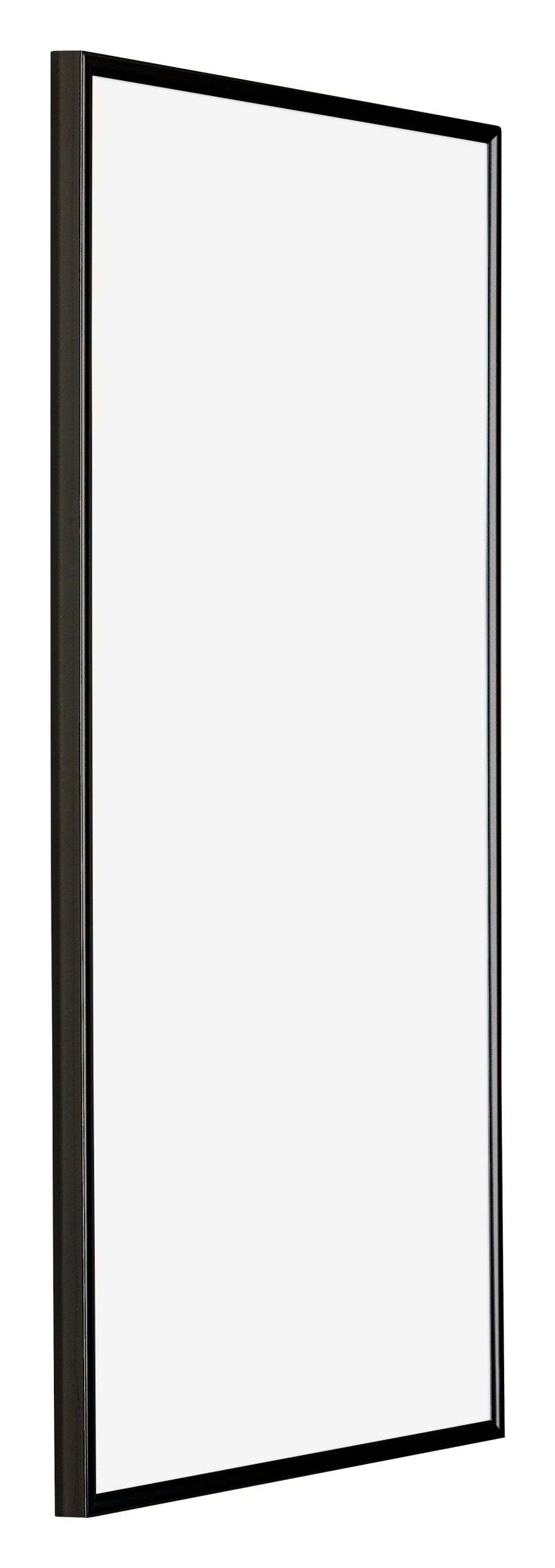 Evry Plastic Photo Frame 45x80cm Black High Gloss Front Oblique | Yourdecoration.com