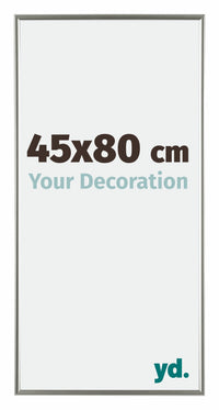 Evry Plastic Photo Frame 45x80cm Champagne Front Size | Yourdecoration.com