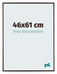 Evry Plastic Photo Frame 46x61cm Anthracite Front Size | Yourdecoration.com