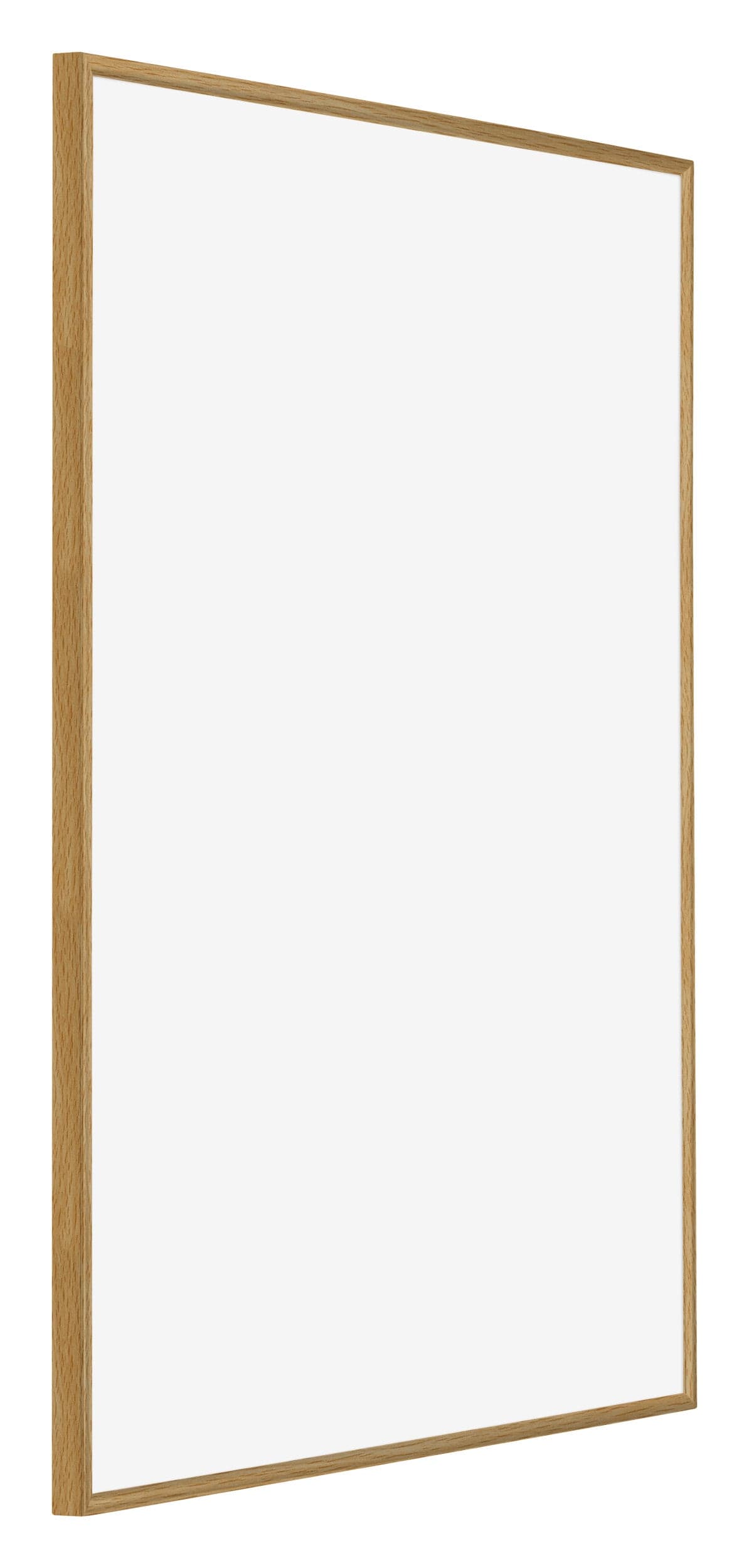Evry Plastic Photo Frame 46x61cm Beech Light Front Oblique | Yourdecoration.com