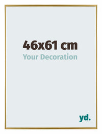 Evry Plastic Photo Frame 46x61cm Gold Front Size | Yourdecoration.com