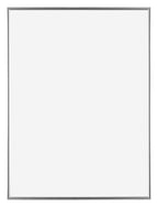 Evry Plastic Photo Frame 46x61cm Silver Front | Yourdecoration.com