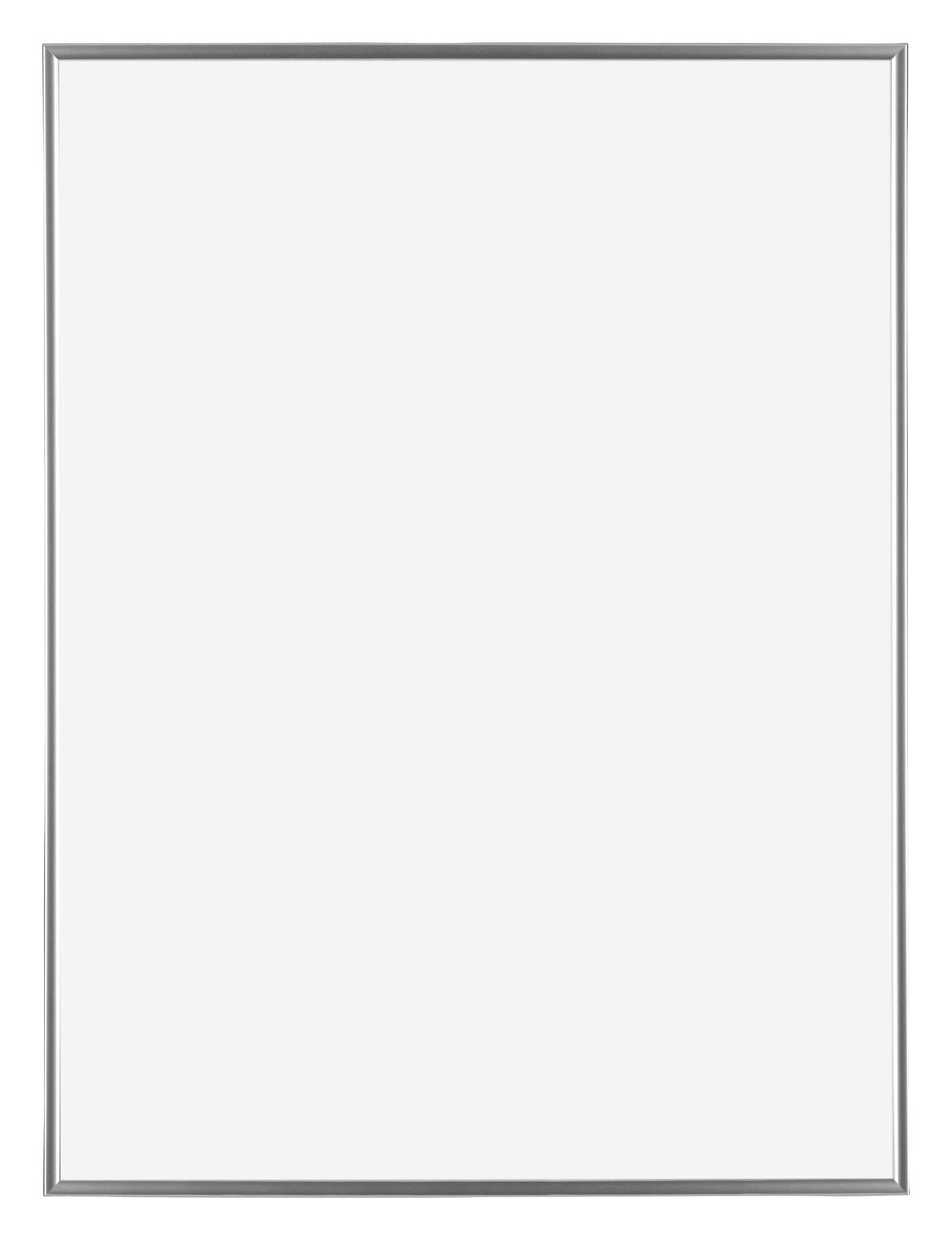 Evry Plastic Photo Frame 46x61cm Silver Front | Yourdecoration.com