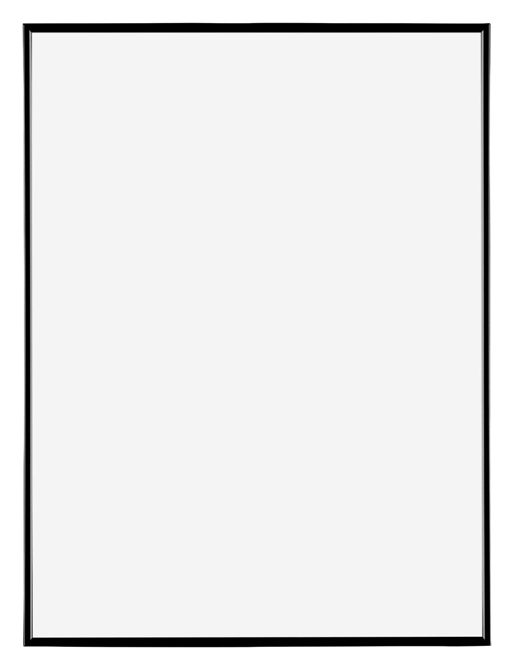 Evry Plastic Photo Frame 48x64cm Black High Gloss Front | Yourdecoration.com