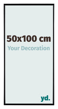 Evry Plastic Photo Frame 50x100cm Black High Gloss Front Size | Yourdecoration.com