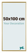 Evry Plastic Photo Frame 50x100cm Gold Front Size | Yourdecoration.com