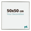 Evry Plastic Photo Frame 50x50cm Champagne Front Size | Yourdecoration.com