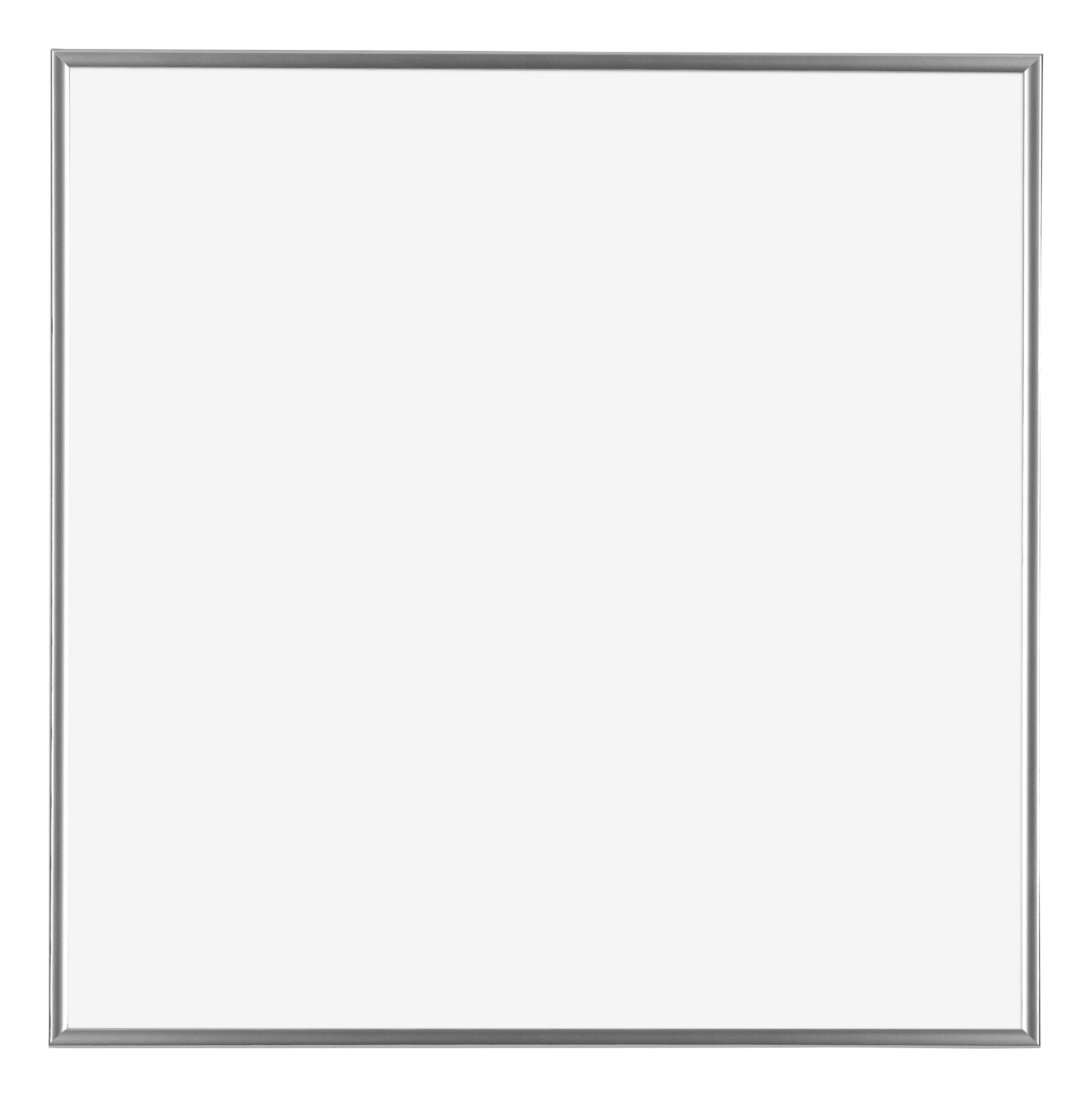 Evry Plastic Photo Frame 50x50cm Silver Front | Yourdecoration.com