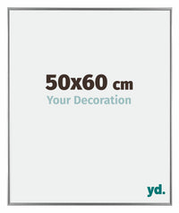 Evry Plastic Photo Frame 50x60cm Silver Front Size | Yourdecoration.com