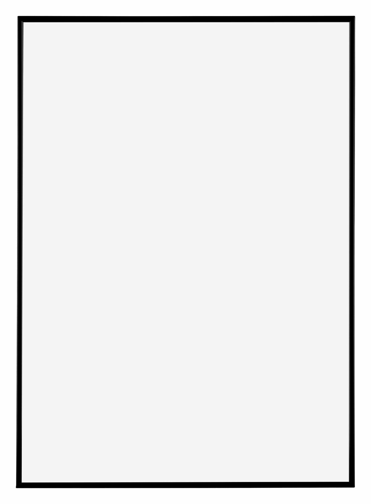 Evry Plastic Photo Frame 50x70cm Black Matt Front | Yourdecoration.com