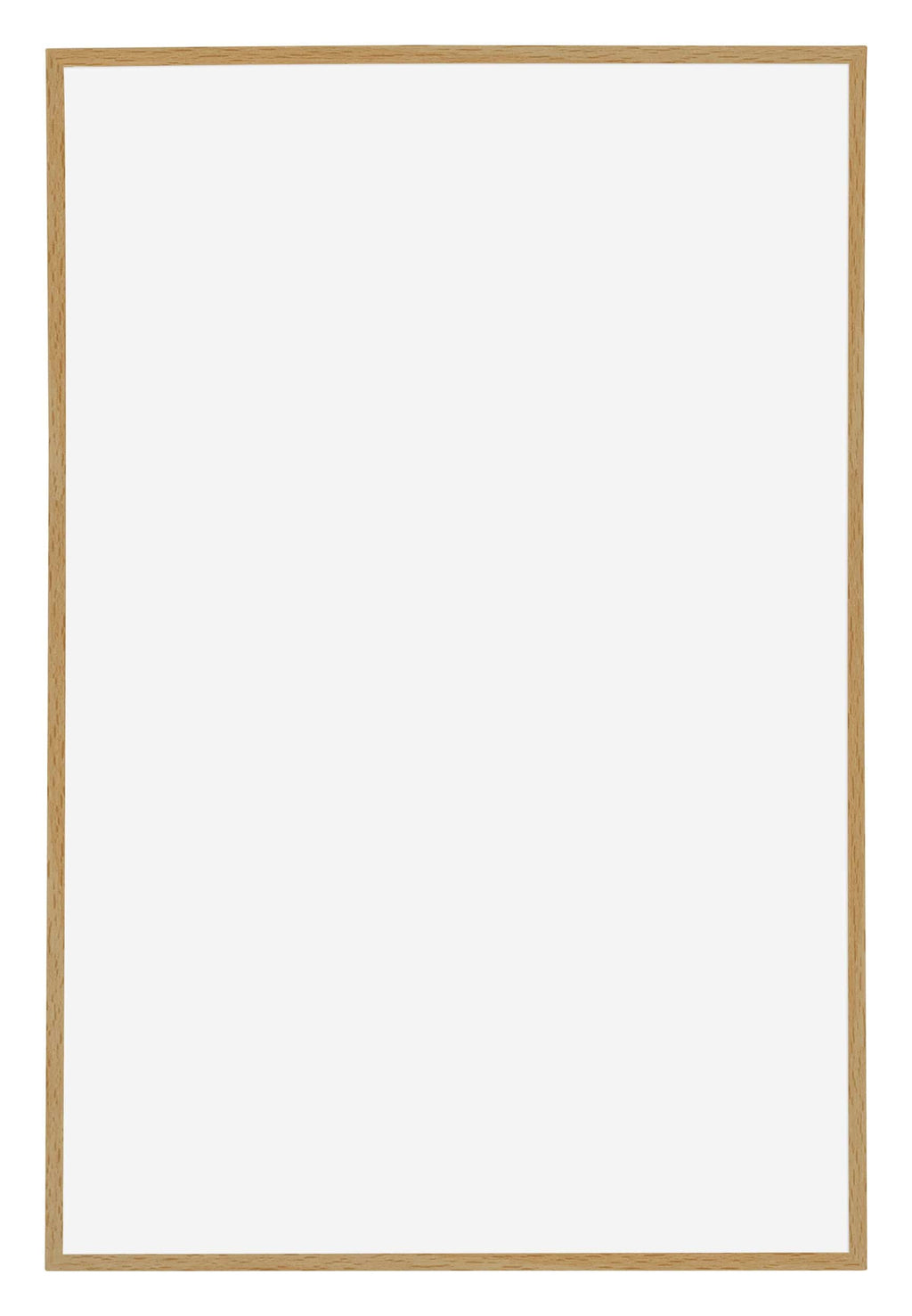 Evry Plastic Photo Frame 50x75cm Beech Light Front | Yourdecoration.com