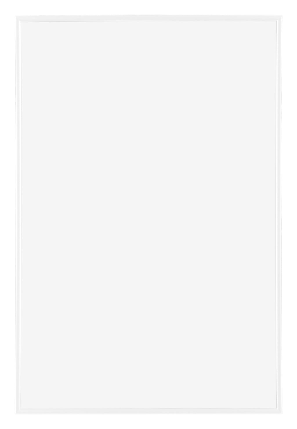 Evry Plastic Photo Frame 50x75cm White High Gloss Front | Yourdecoration.com