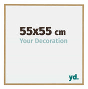 Evry Plastic Photo Frame 55x55cm Beech Light Front Size | Yourdecoration.com