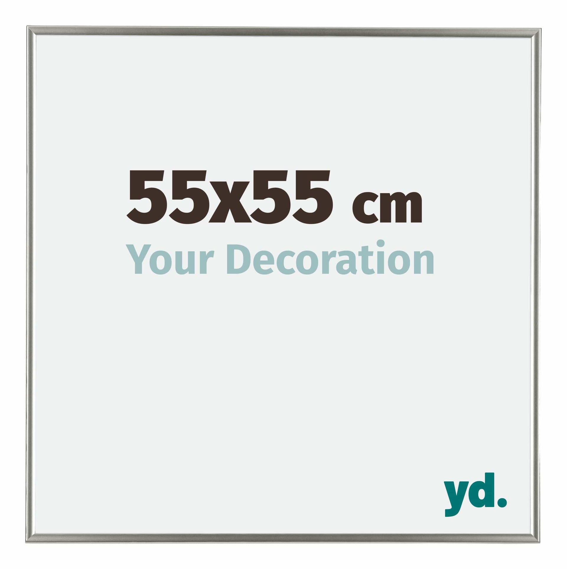 Evry Plastic Photo Frame 55x55cm Champagne Front Size | Yourdecoration.com