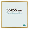 Evry Plastic Photo Frame 55x55cm Gold Front Size | Yourdecoration.nl