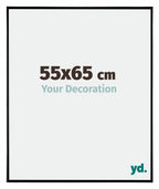 Evry Plastic Photo Frame 55x65cm Black High Gloss Front Size | Yourdecoration.com