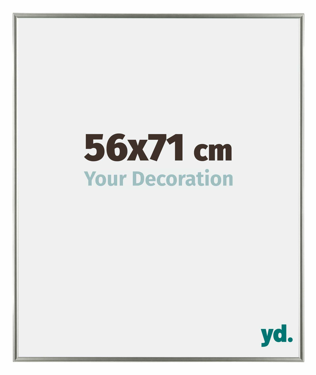 Evry Plastic Photo Frame 56x71cm Champagne Front Size | Yourdecoration.com