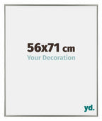 Evry Plastic Photo Frame 56x71cm Champagne Front Size | Yourdecoration.com