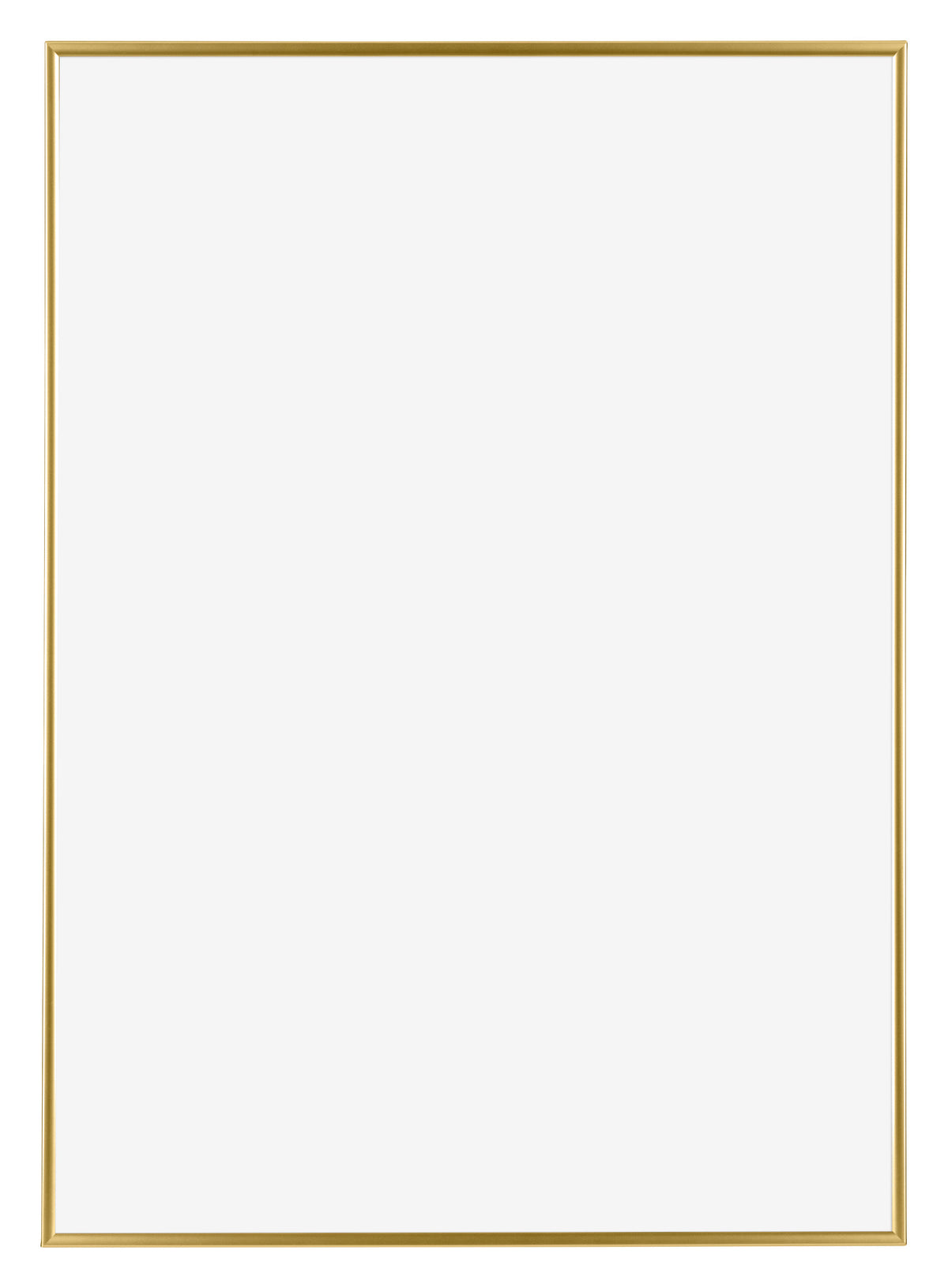 Evry Plastic Photo Frame 59x84cm Gold Front | Yourdecoration.com