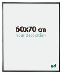 Evry Plastic Photo Frame 60x70cm Black High Gloss Front Size | Yourdecoration.com